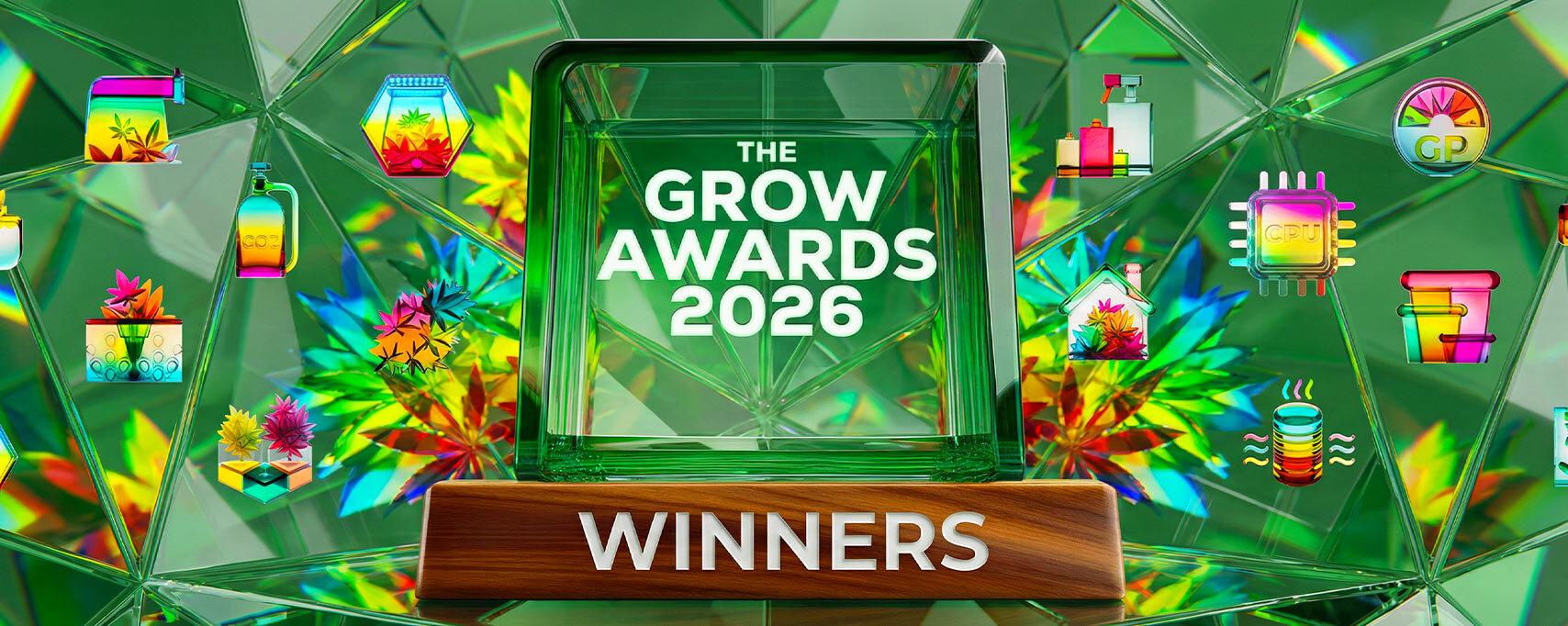 Grow Awards 2026 Winners: Community-Voted Best Cannabis Brands and Gear