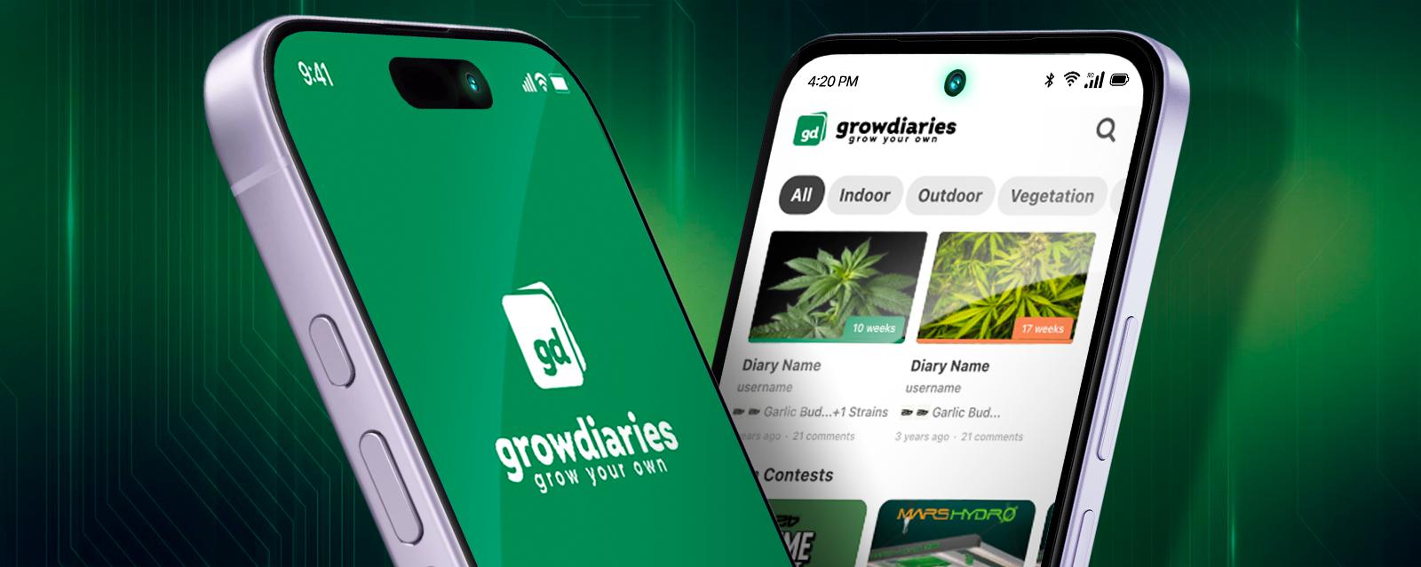 GrowDiaries Apps Are Officially Here!