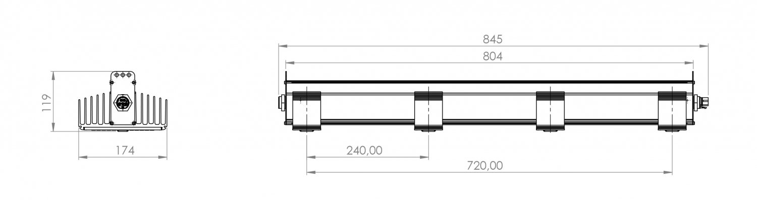 Q4WL gen2 by SANlight grow lamp. Lighting information- Gr