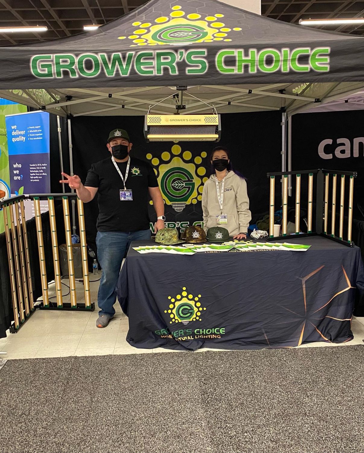 Growers Choice lamps manufacturer. Cannabis lighting brand information