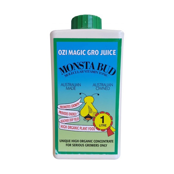 Monsta Bud / Ozi Magic Grow Juice nutrient info - GrowDiaries