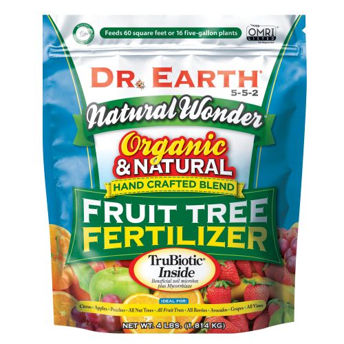 Organic and Natural Natural Wonder Fruit Tree Fertilizer 5-5-2