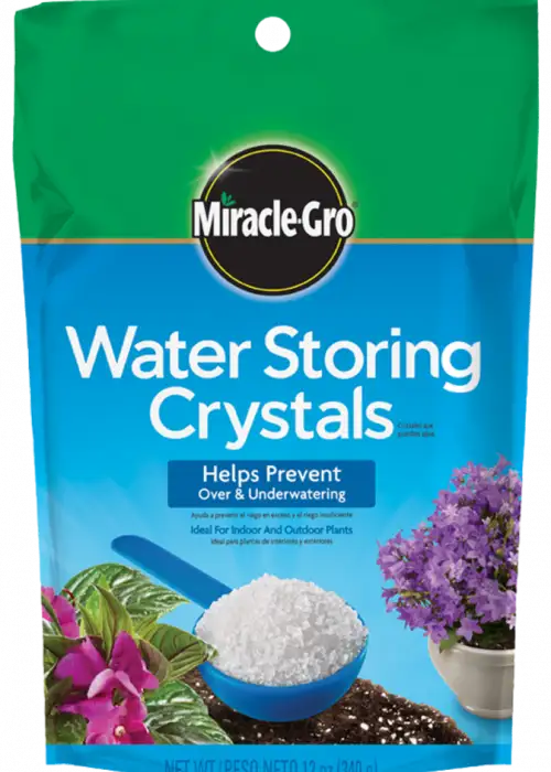Water Storing Crystals