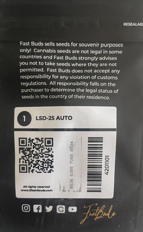 Micro Growing : LSD-25 Auto. Week 0 - Day # 0