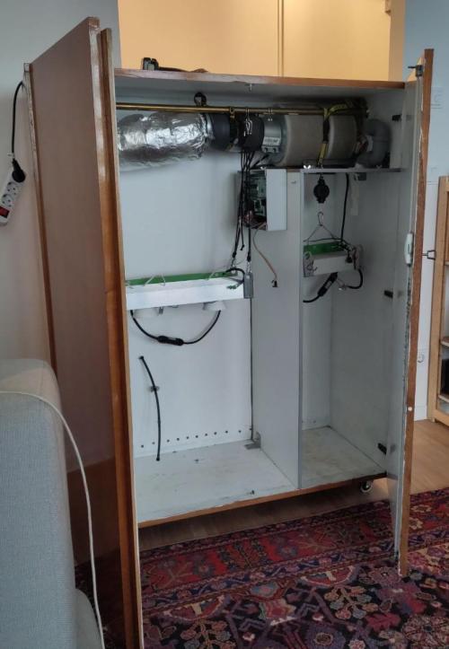 Clone Run. Week 2 - my selfmade closet.
