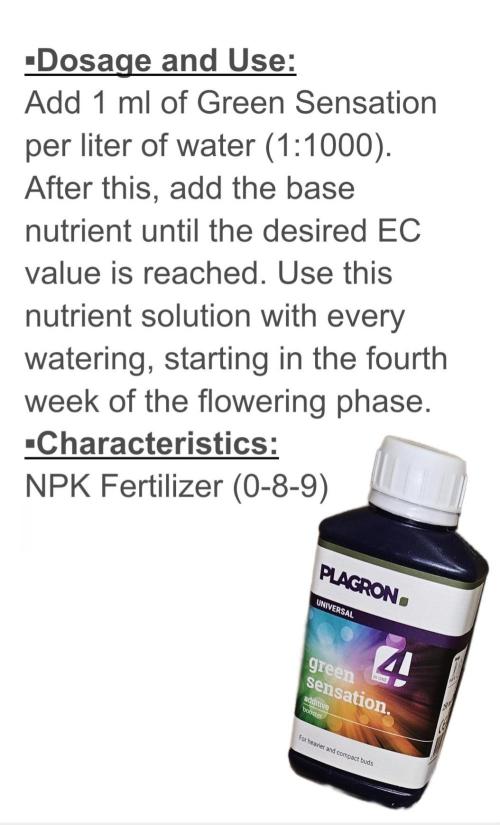 🐭-Sticky Broccoli-🐭. Week 0 - 👌I will start using this booster well into flowering.🐌