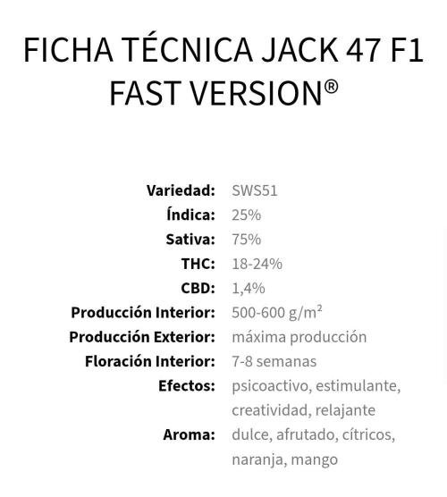Jack 47 FV. Week 0