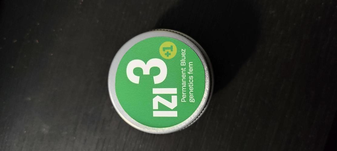 Izi Seeds Permanent Bluez. Week 0