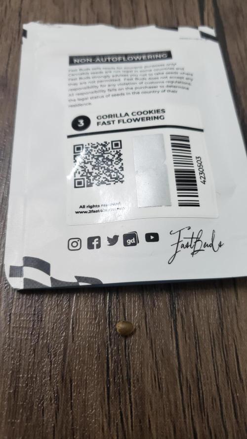 Gorilla Cookies FF - Outdoor 2026. Week 0