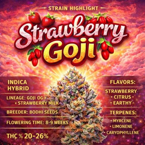 Strawberry Goji. Week 10