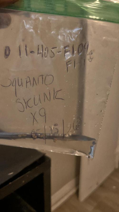 MtZion Seed Cooperative Squanto Skunk. Week 0