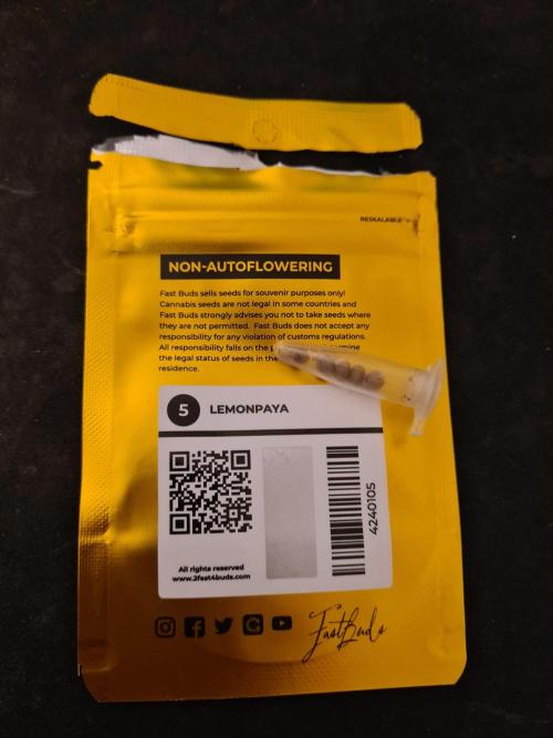Lemonpaya | Fast Buds. Week 0 - Seeds