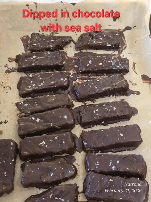 Natronas recipes. Week 14 - Protein bars