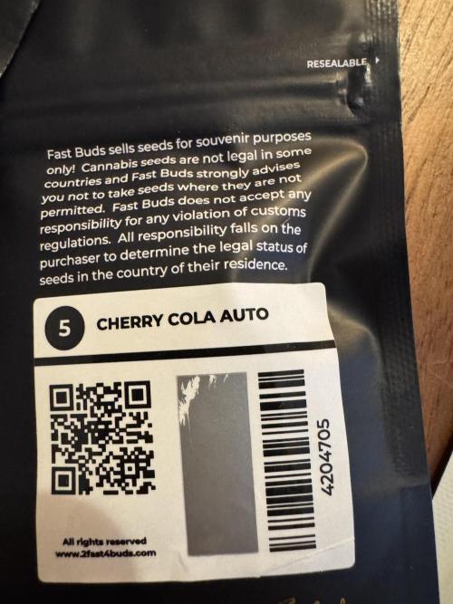 Cherish the Cherry Cola. Week 0