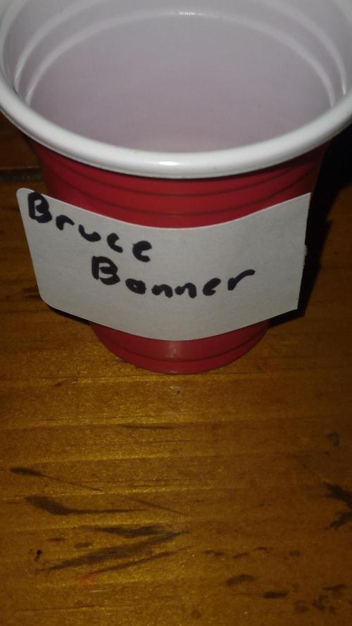 Bruce Banner. Week 0