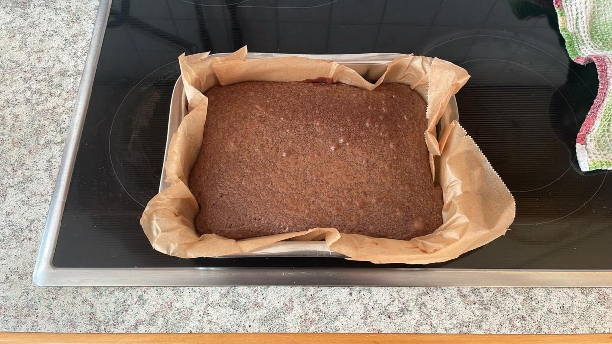 Space Brownies. Week 15 - bake it for 60min on 120° C