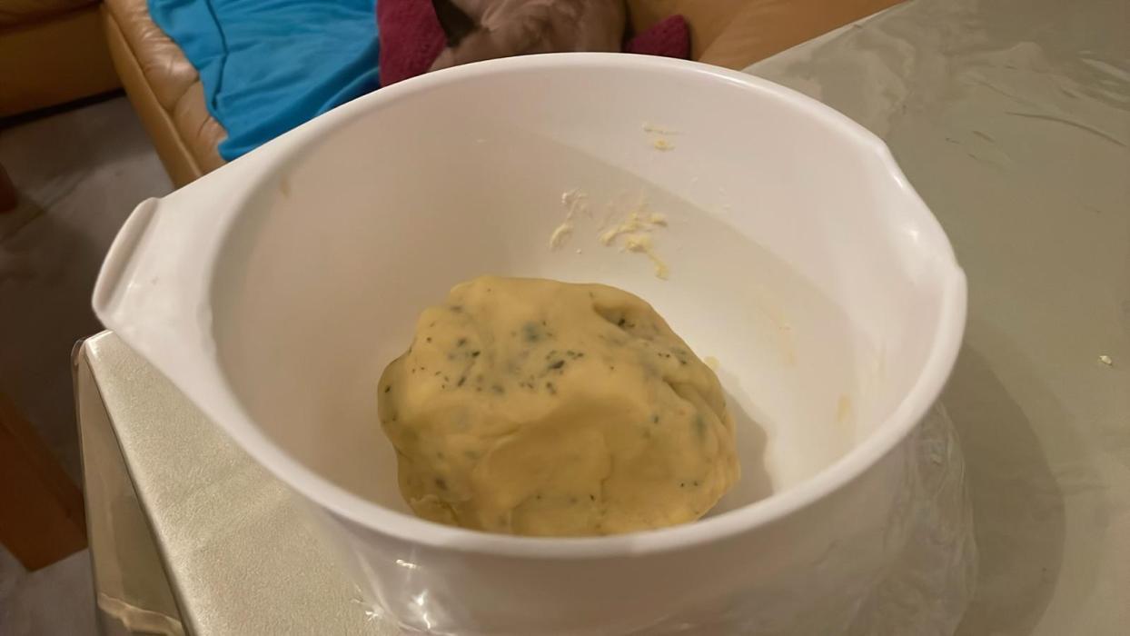 Simple Space Cookies. Week 11 - add weed and put it in the fridge for some hours