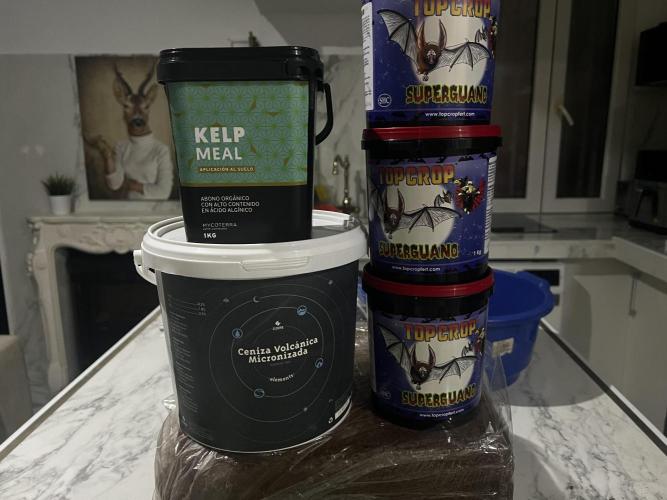 Haciendo super soil. Week 0