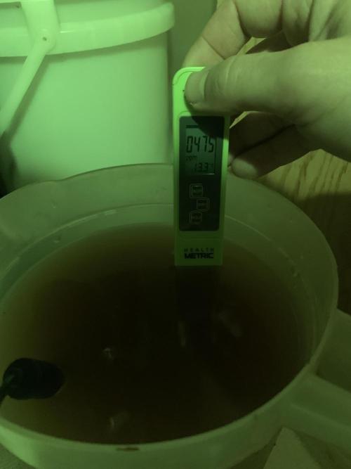 Organic grow in amended Peat mix. Week 7 - Fertilizer mix