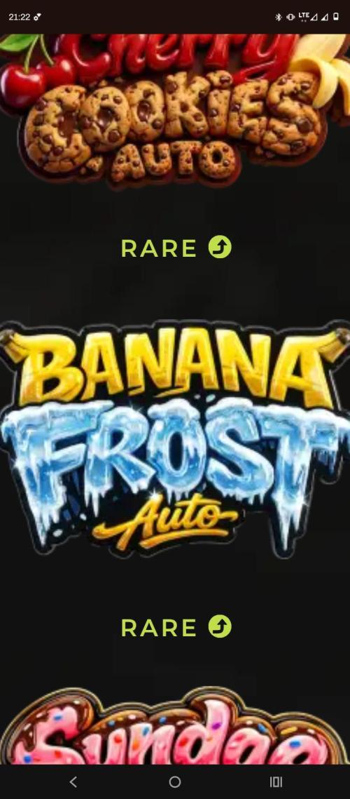 Banana Frost Auto. Week 0