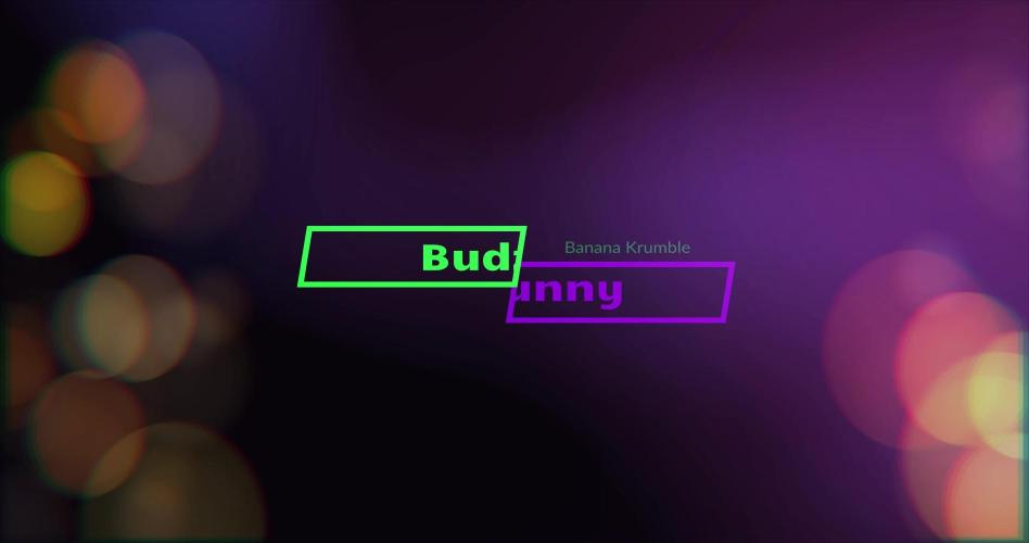 Budz _Bunny/ Banana Krumble