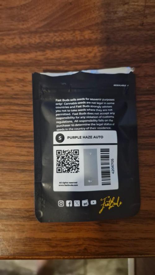 Purple Haze Auto 420 #2 Reloaded. Week 0 - G-2