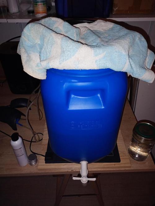 Eight amazing strains in a 4x4 / ORGANIC. Week 5 - It's winter, I put my home made OCT machine on a heatmat to maintain proper t°