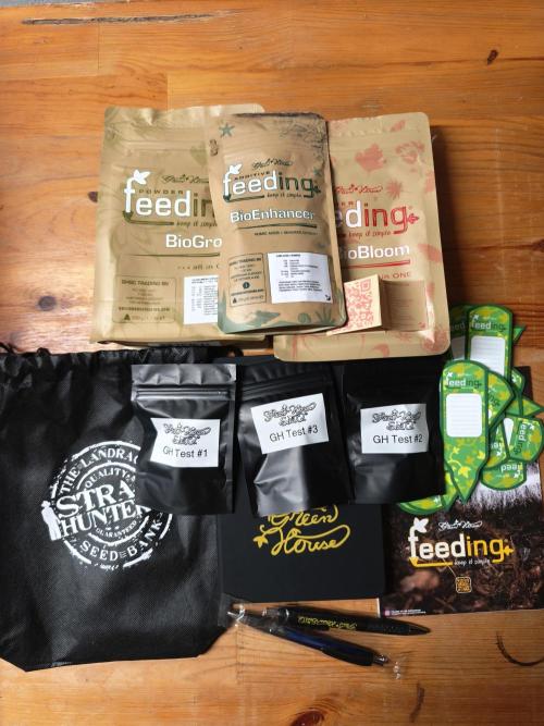 Green House Seed Co. Blind Drop. Week 0 - 28.09