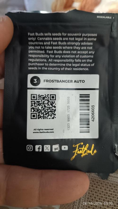 Frostbanger auto. Week 0