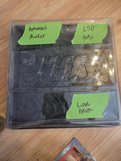 Grow #1. Week 0 - 7/14 - Labeled strains