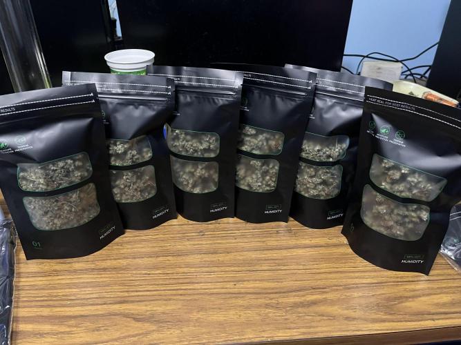 Seedstockers Bruce Banner Auto. Week 11 - 6 bags full of small buds, very few stems