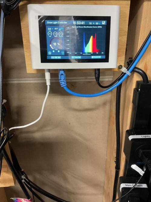Four Way Project. Week 0 - Mammoth lighting controller. Spectrum tuning.