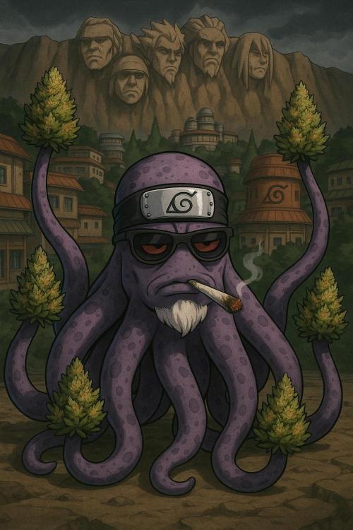 Hachibi visits Midorihagakure. Week 0