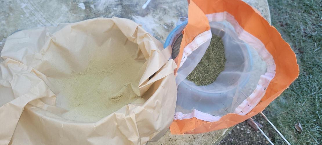 Attack on Trichomes. Week 18 - 120 dry sift