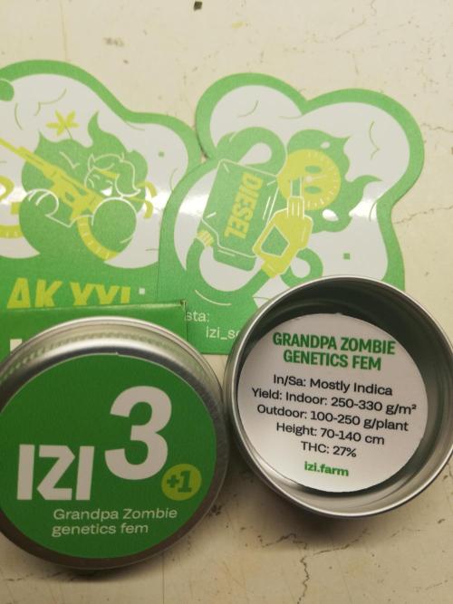 Grandpa Zombie IZI Contest. Week 0