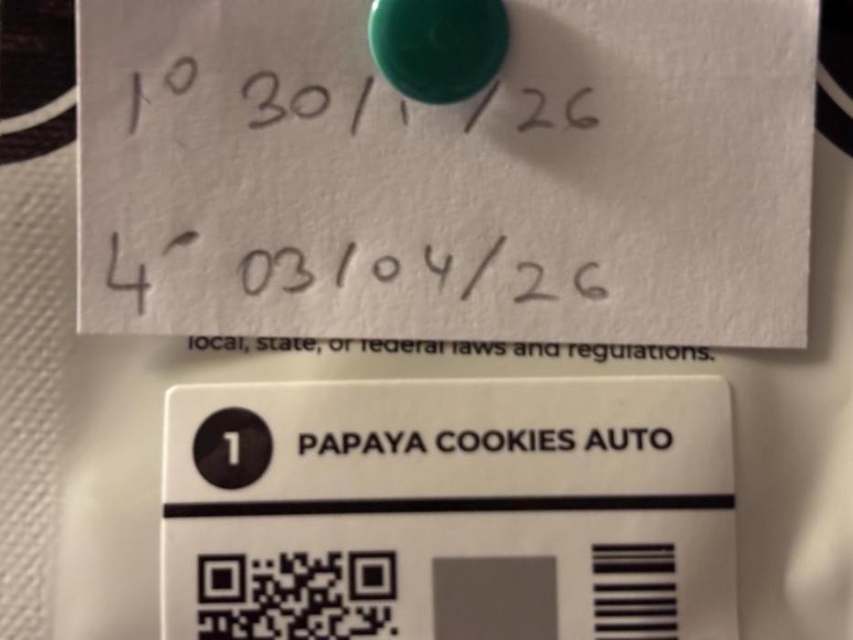 Papaya Cookies Auto. Week 0