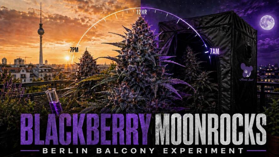 Blackberry Moonrocks. Week 9