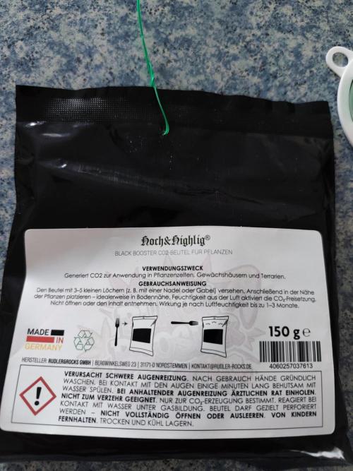 White Widow F1 Auto. Week 4 - Co² Bag