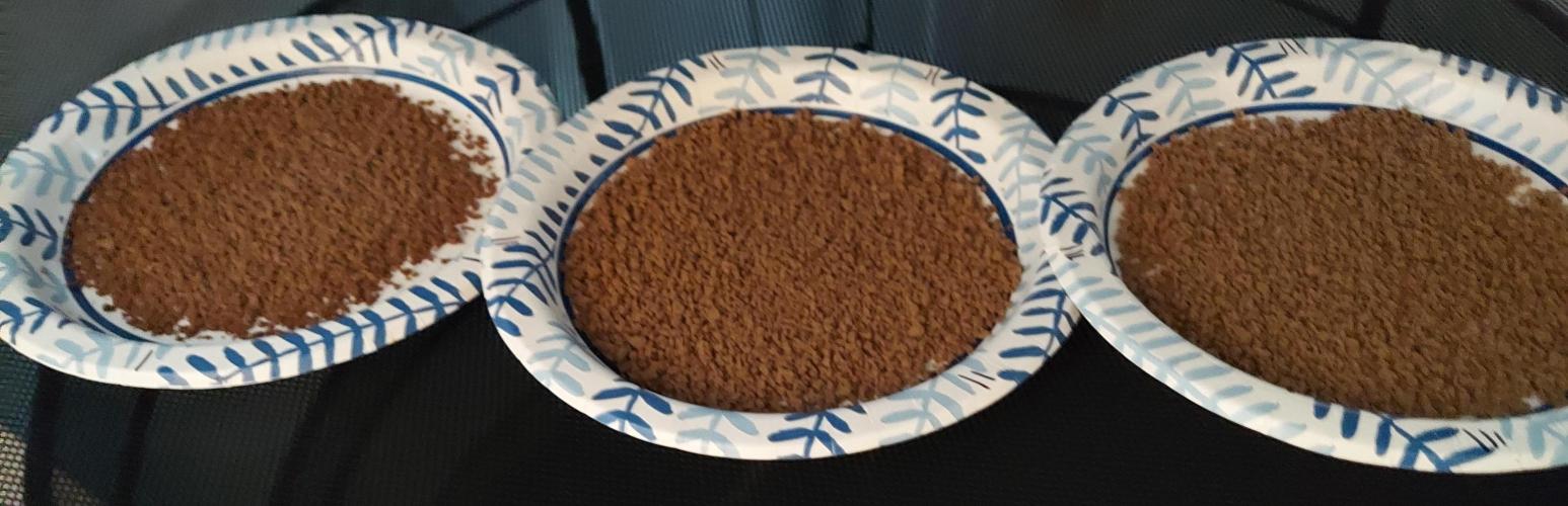 Bubble Hash 2026. Week 1 - Second batch crumbled to dry