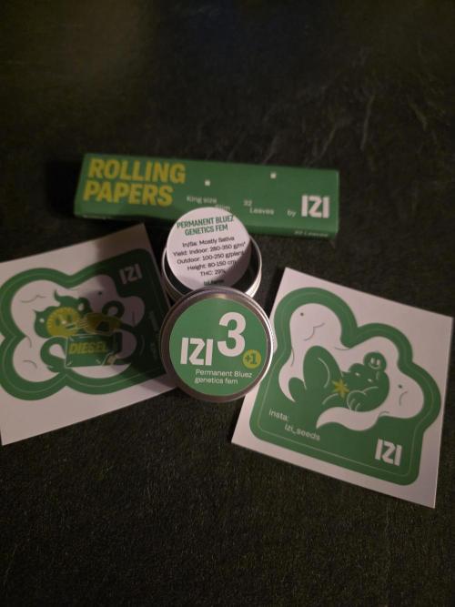 IZI Seeds GC 2025 🏆 Permanent Bluez. Week 0