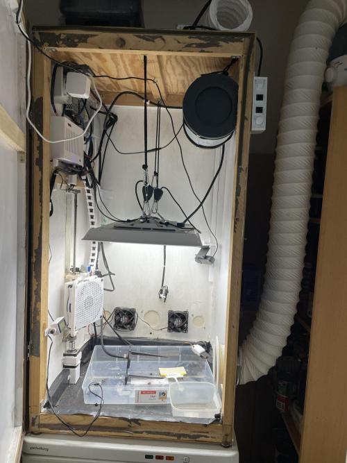 Gelato - Eigenbau-Growbox - Grow #3. Week 0 - Eigenbau Growbox - offen (noch in der Vorbereitung)