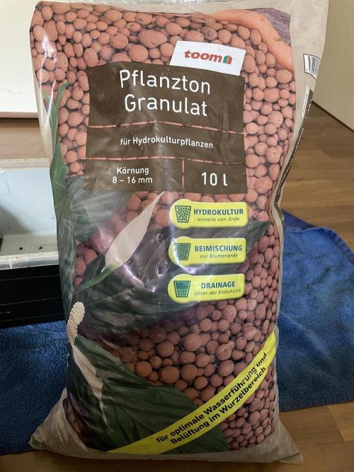 Gelato - Eigenbau-Growbox - Grow #3. Week 0 - verwendeter Pflanzton