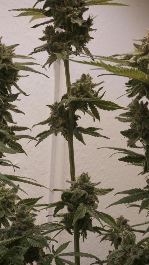 Banana Kush Auto x Sonnenerde. Week 14 - Last day - post defoliation, pre harvest