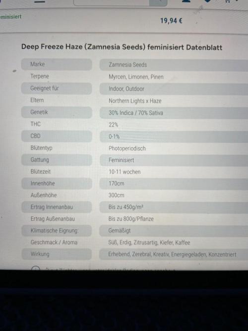 Deep Freeze Haze. Week 0