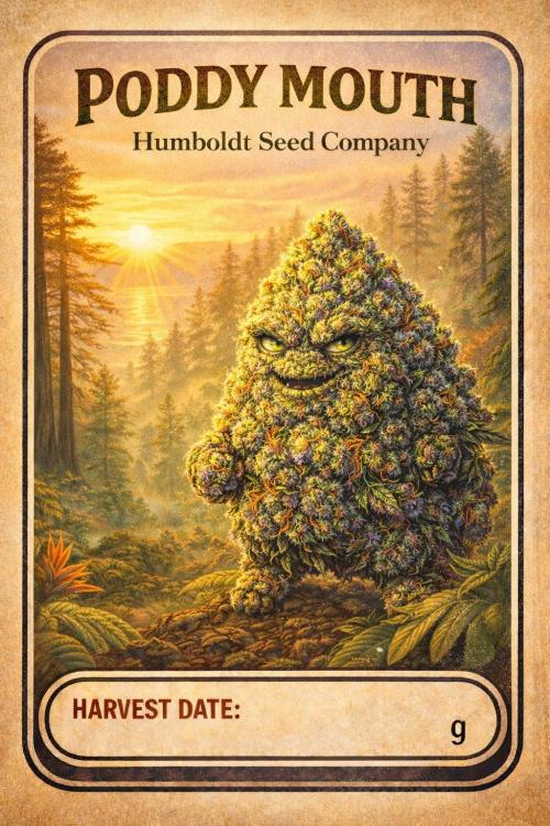 Poddy Mouth (Humboldt Seeds Co). Week 0