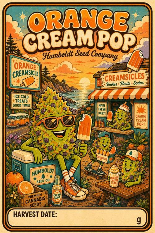 Orange Creampop. Week 0