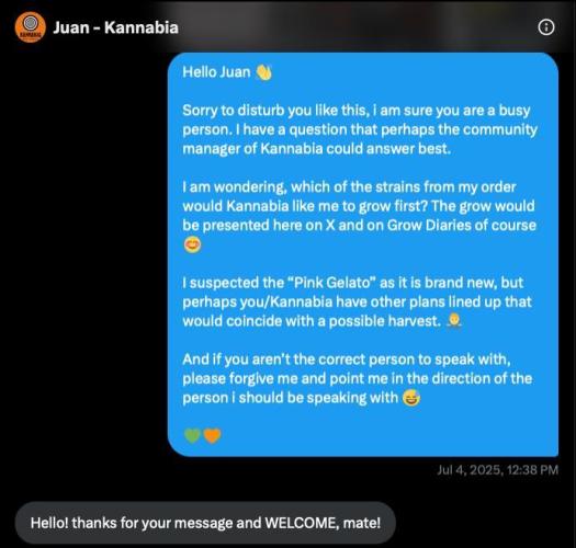 Best wishes Juan. Week 0 - The heartfelt greeting and start of an adventure (for me at least)