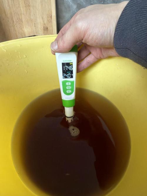 Best wishes Juan. Week 0 - Dec 1 1746 us/cm