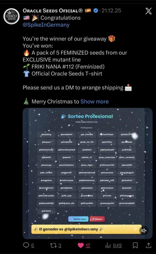 Friki Nana #112 - the Mutant. Week 0 - Dec 21 I won a giveaway!!