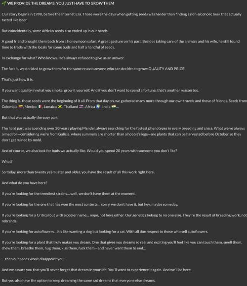 Friki Nana #112 - the Mutant. Week 0 - Who are Oracle Seeds?